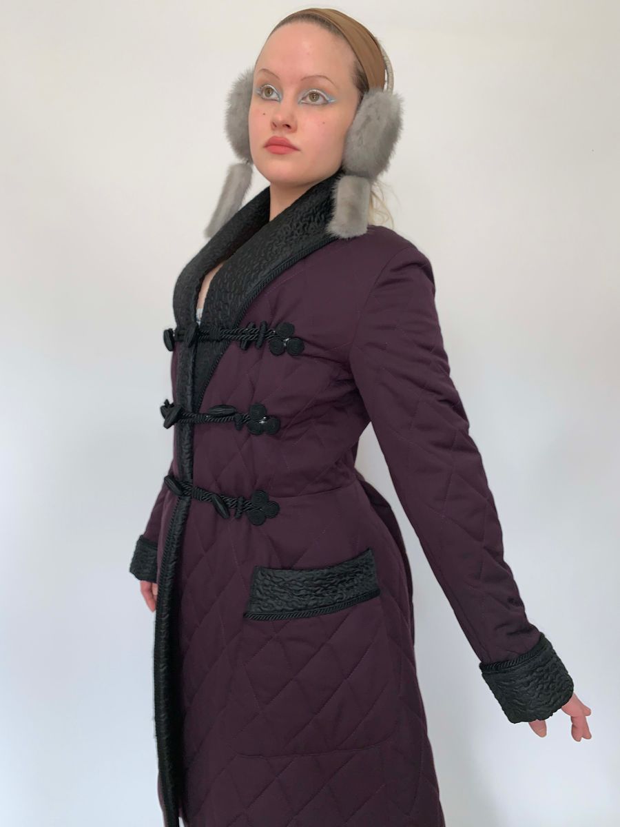 Jean Paul Gaultier 1994 Quilted Princess Coat product image