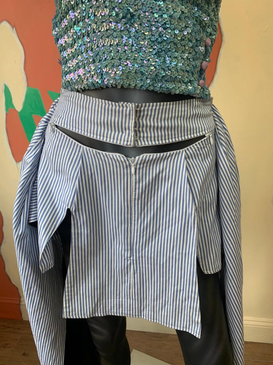 20471120 Miniskirt with Draping Sash Detail product image