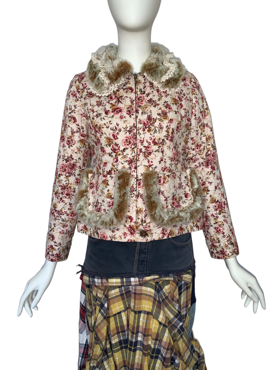 Pink House Faux Fur Jacket product image