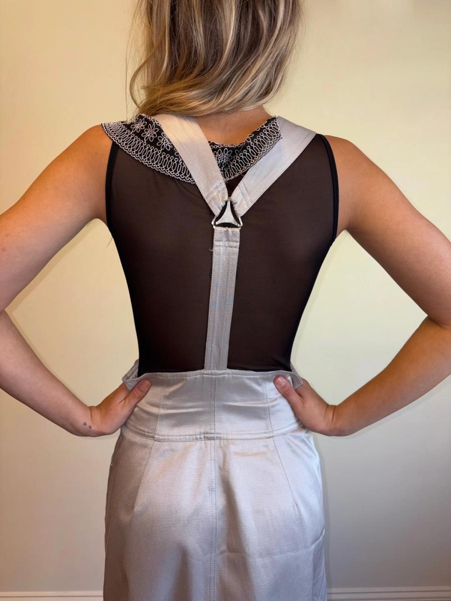 Vintage Claude Montana Suspender Skirt product image