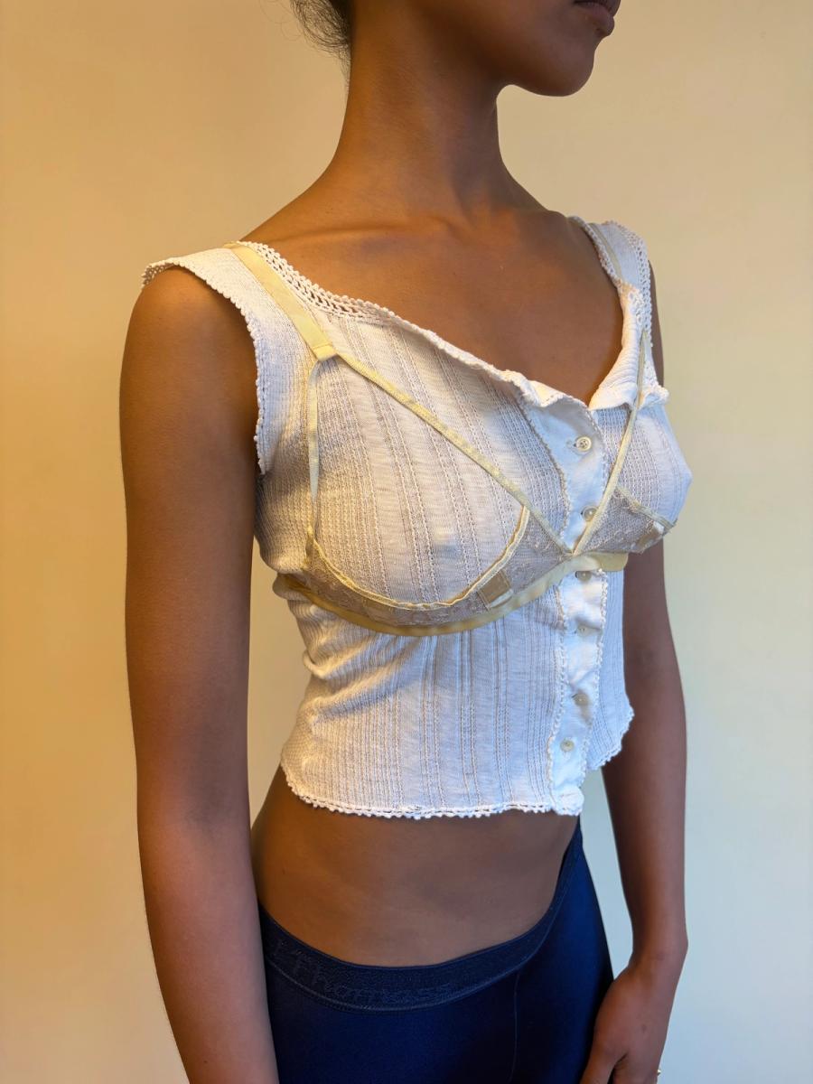 1930s French Open Cup Bra product image