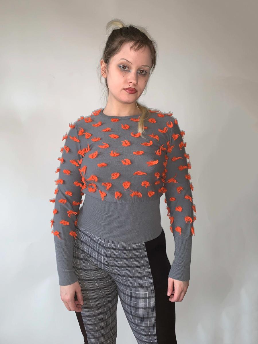 Vivienne Westwood 90s Tufted Sweater   product image