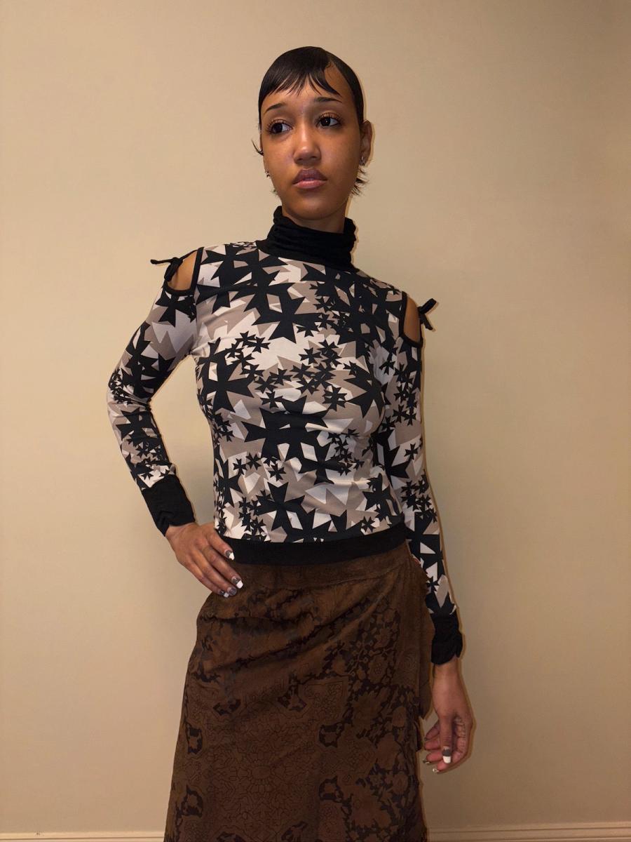 Fake London Genius Cutout Cross Top product image