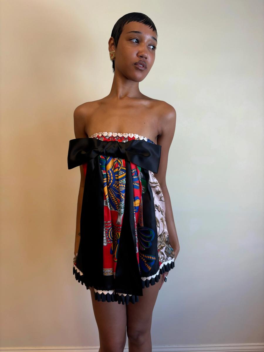 Glamorous Jane Bow Scarf Dress product image