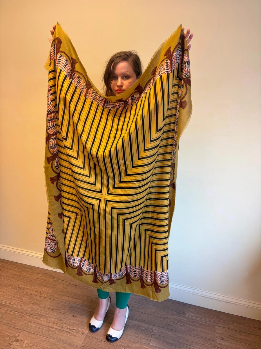 Vintage Chantal Thomass Theatre Curtain Shawl product image