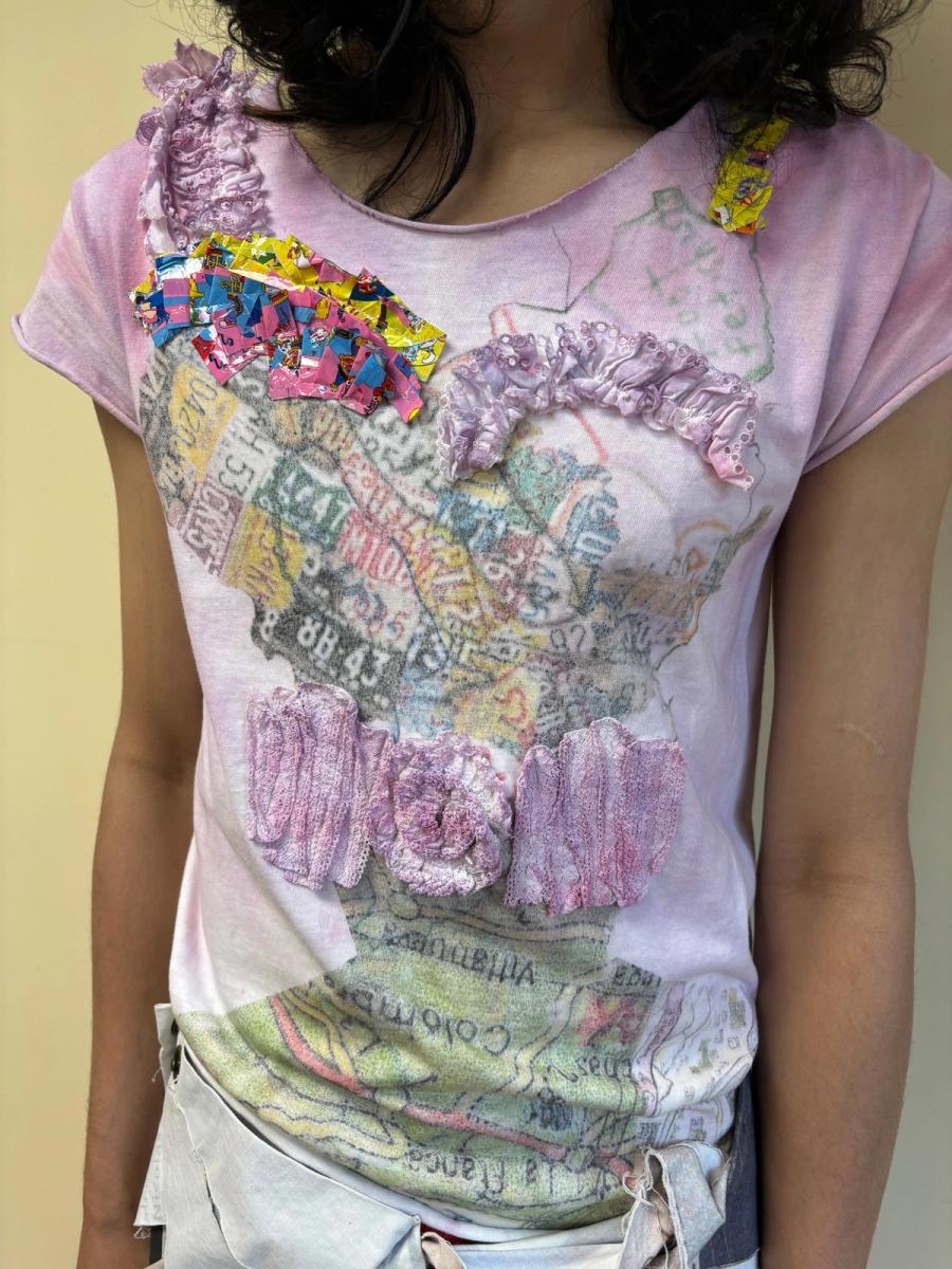 Rare Nozomi Ishiguro Wrapper Assemblage Shirt product image