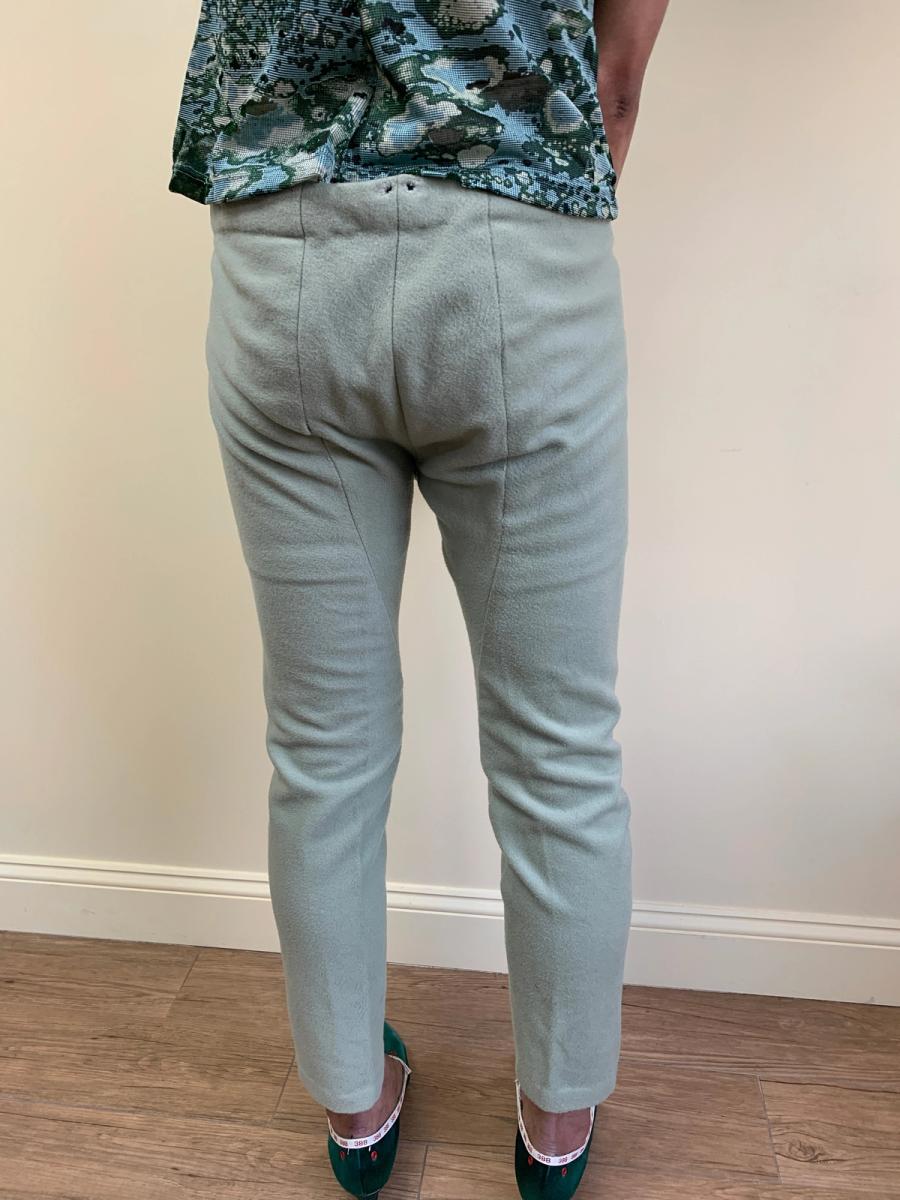 1700s Style Green Codpiece Costume Pants product image