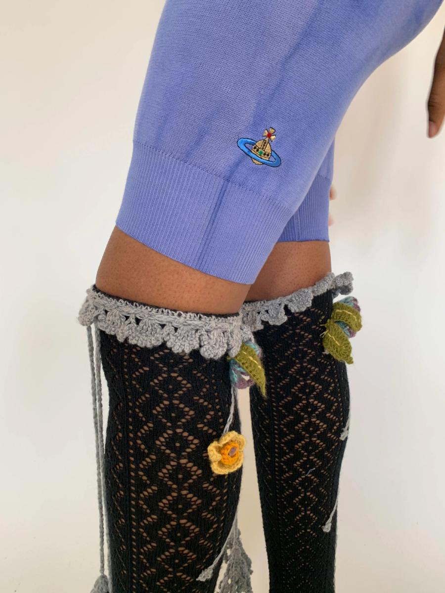 Vivienne Westwood 80s Knit Biker Shorts product image