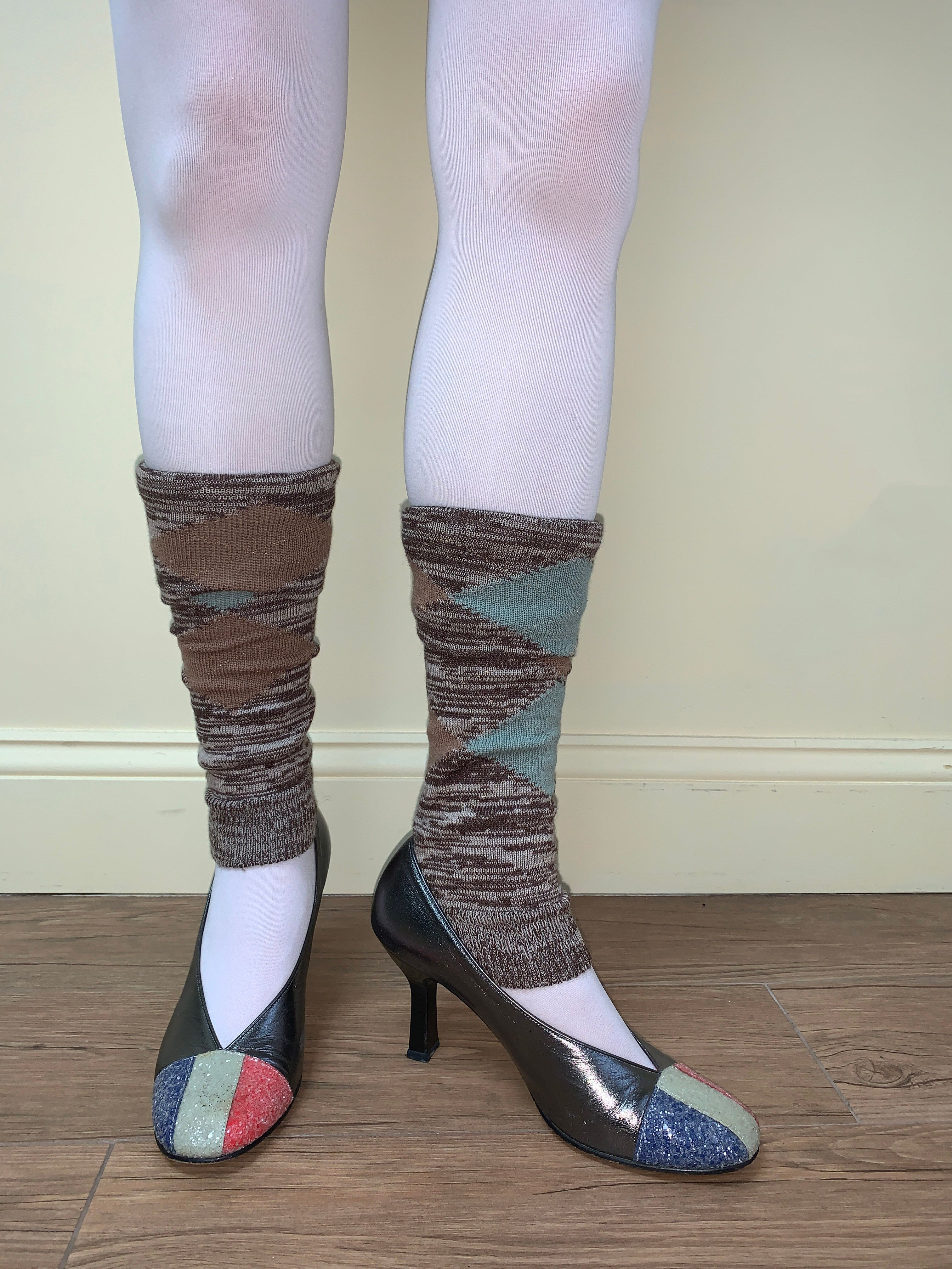 30年前ヴィヴィアンウエストウッド　アーガイルレッグウォーマー Fall 1994 Vivienne Westwood Argyle Legwarmers