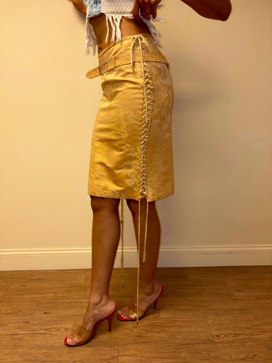 Jean-Paul Gaultier Jacquard Corset Skirt  product image