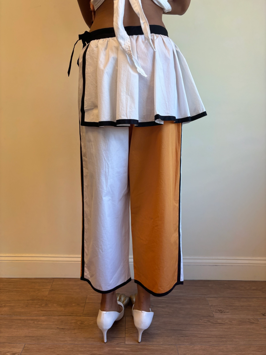Spring/Summer 1992 Chantal Thomass Color Blocked Skirt Pants product image
