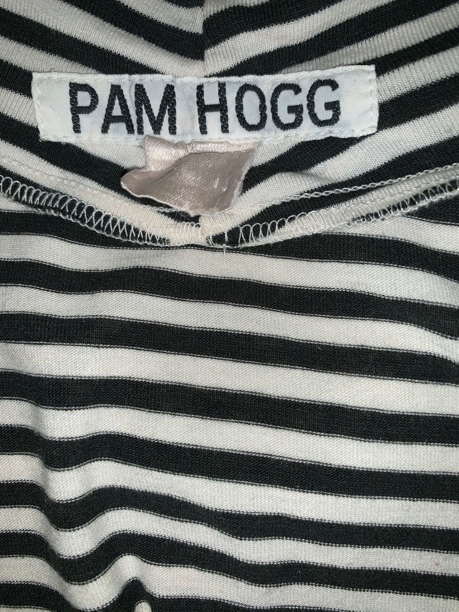 80s Pam Hogg Striped Top product image