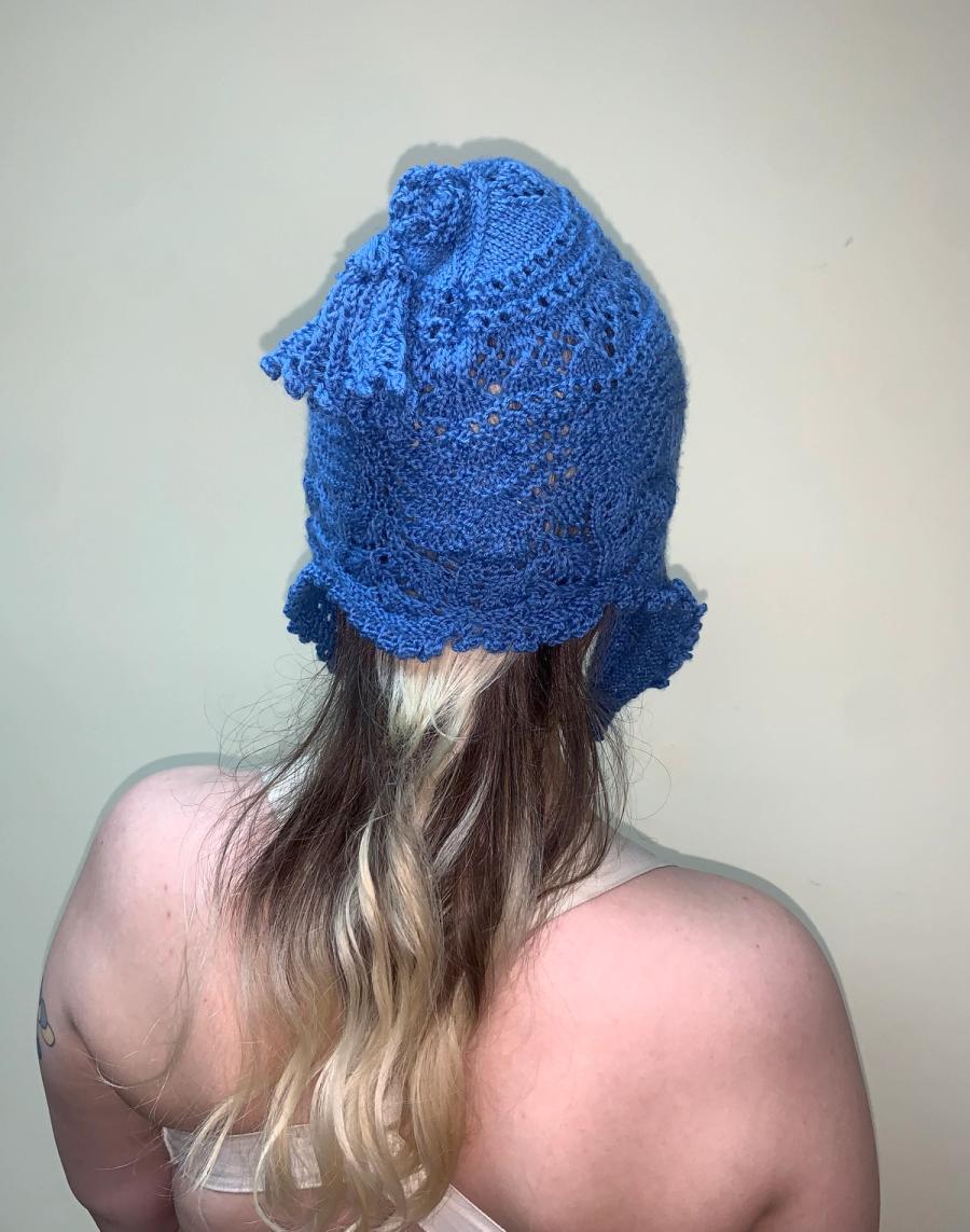 A/W 1994 Vivienne Westwood Hand-knit Cerulean Hat with Tassels product image