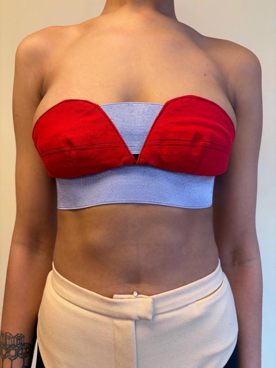 1985 Bodymap Bustier "Barbee Takes A Trip Around Nature's Cosmic Curves" product image