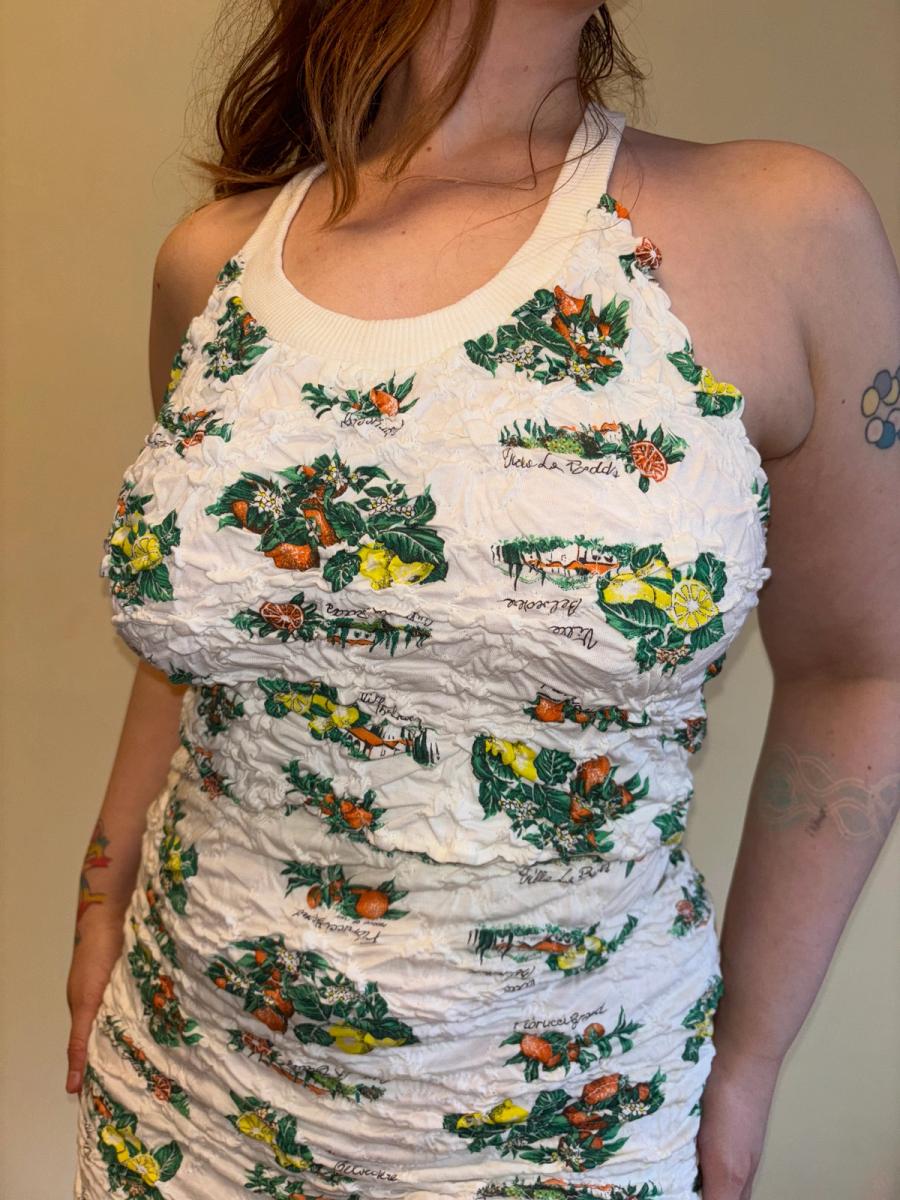 80s Fiorucci Scrunched Italian Produce Set product image