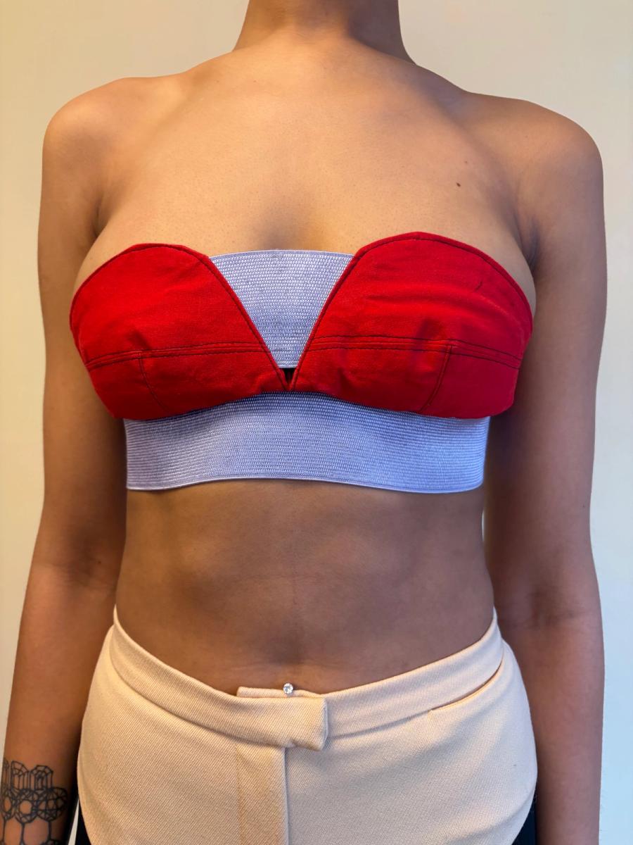 1985 Bodymap Bustier "Barbee Takes A Trip Around Nature's Cosmic Curves" product image