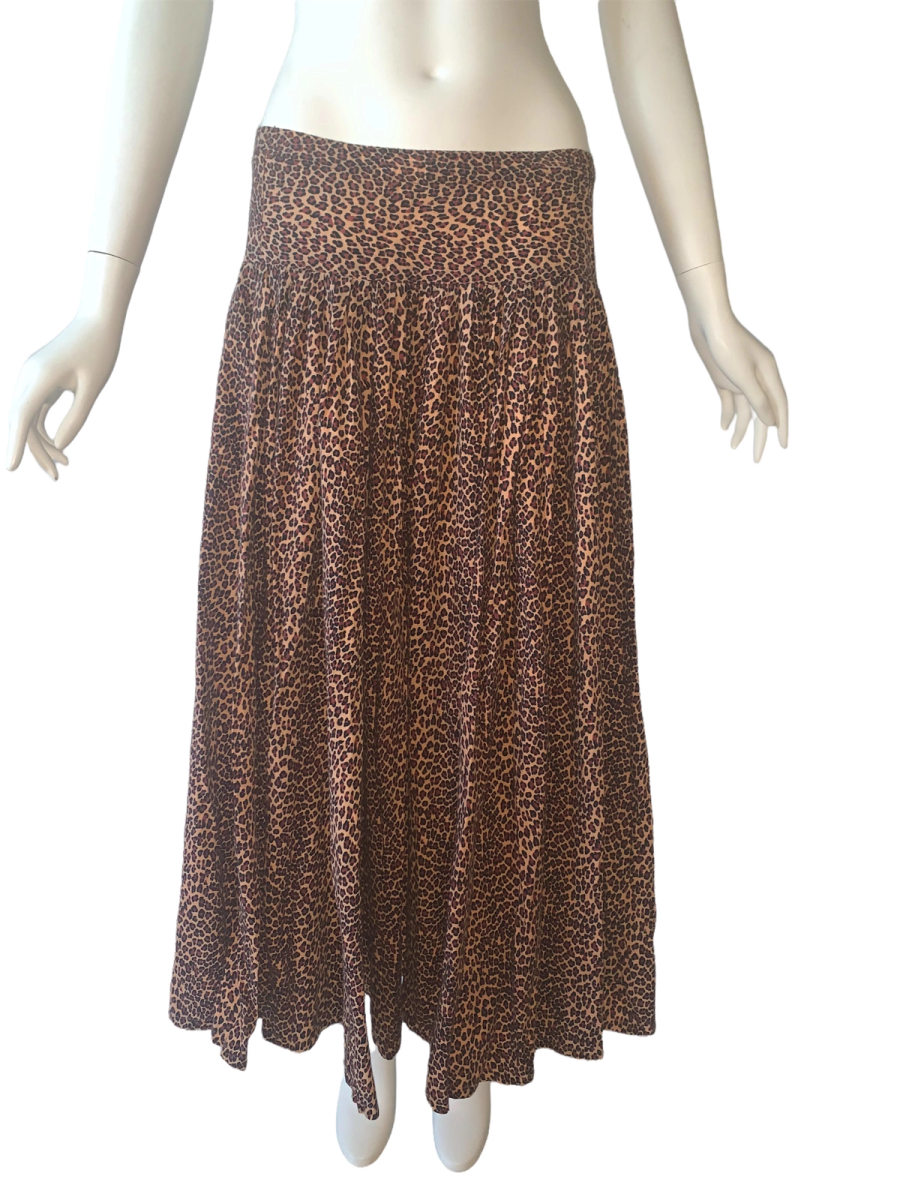 Vintage Norma Kamali Cheetah Skirt product image