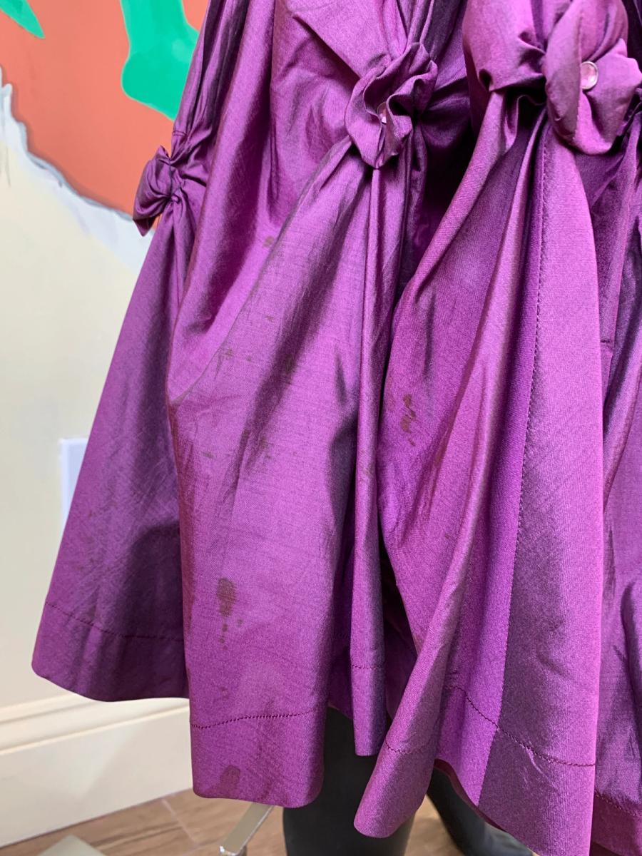 80s Kansai Yamamoto Scrunched Maxi Skirt product image