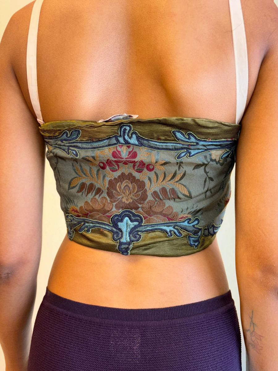 1990 Romeo Gigli Brocade Bandeau product image