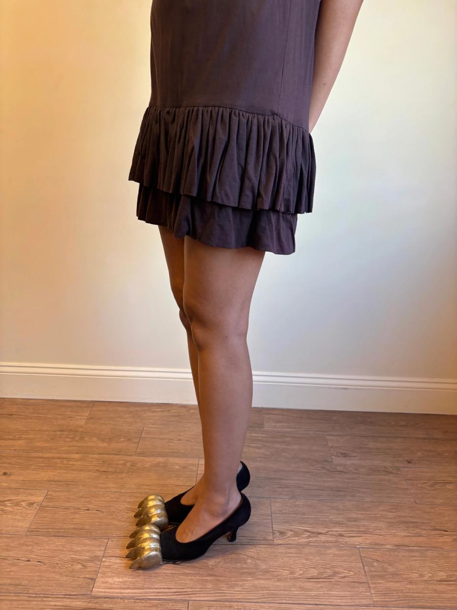 80s Romeo Gigli Callaghan Drop Waist Dress product image