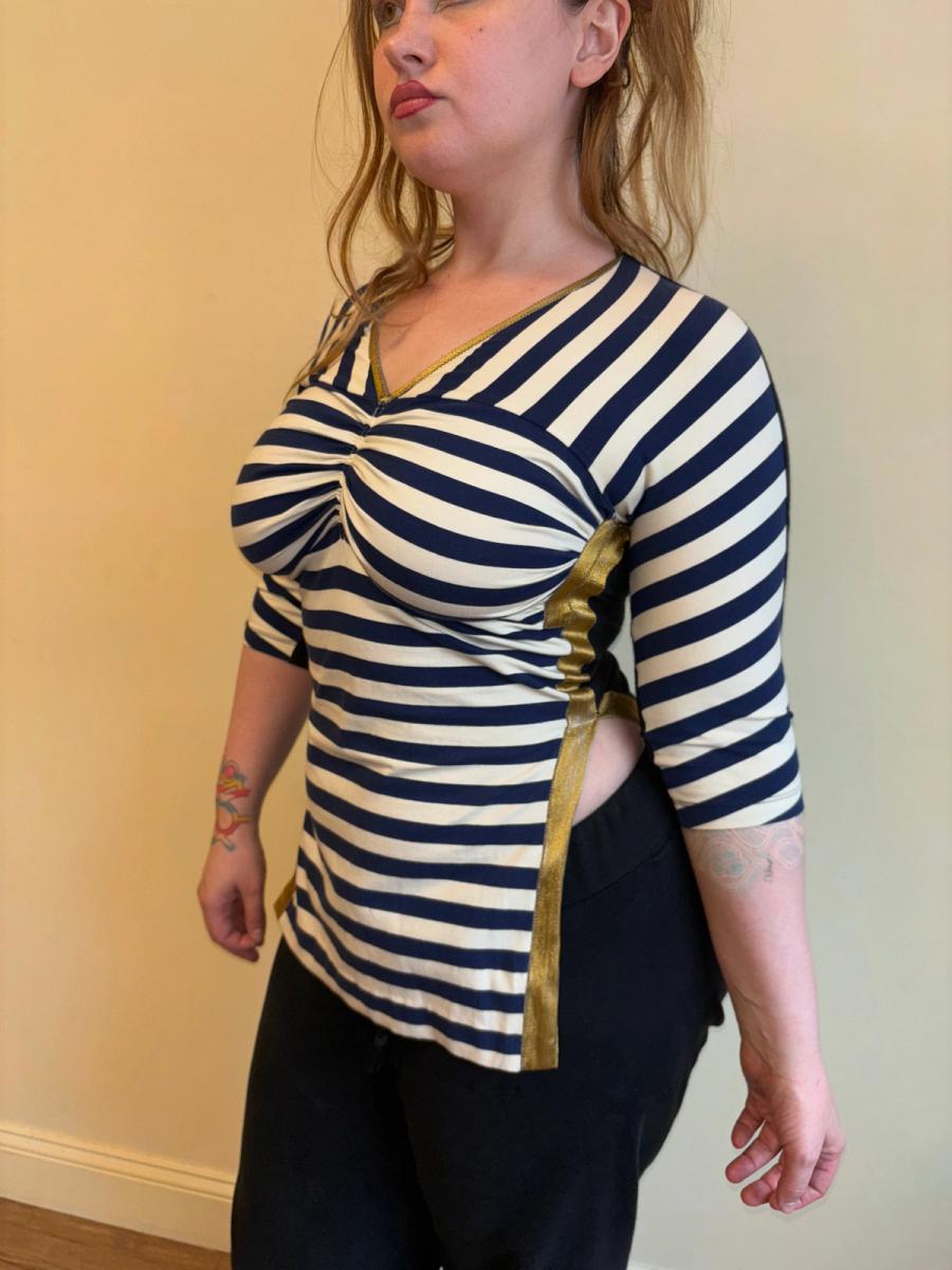 1980s Jean- Paul Gaultier Maille Striped Top  product image