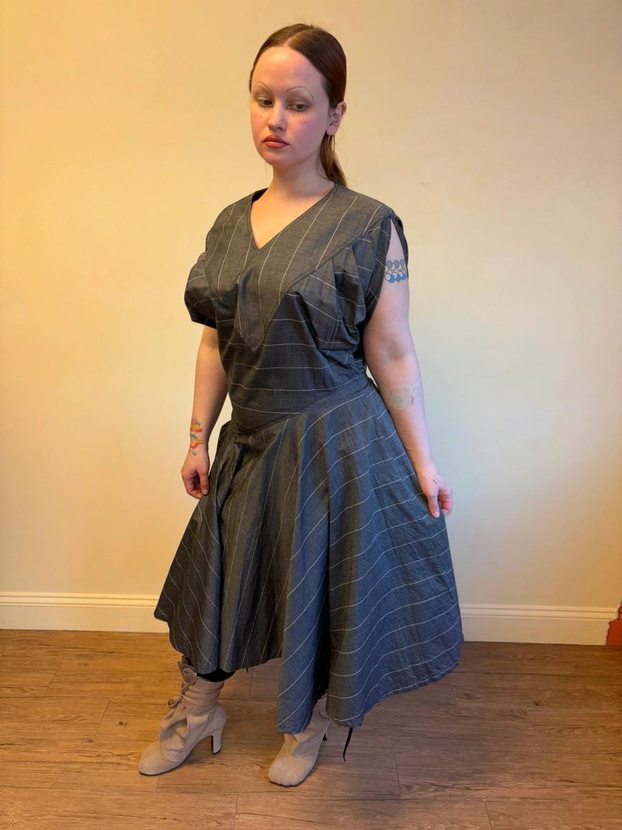 80s Takezo Asymmetrical Summer Dress  product image