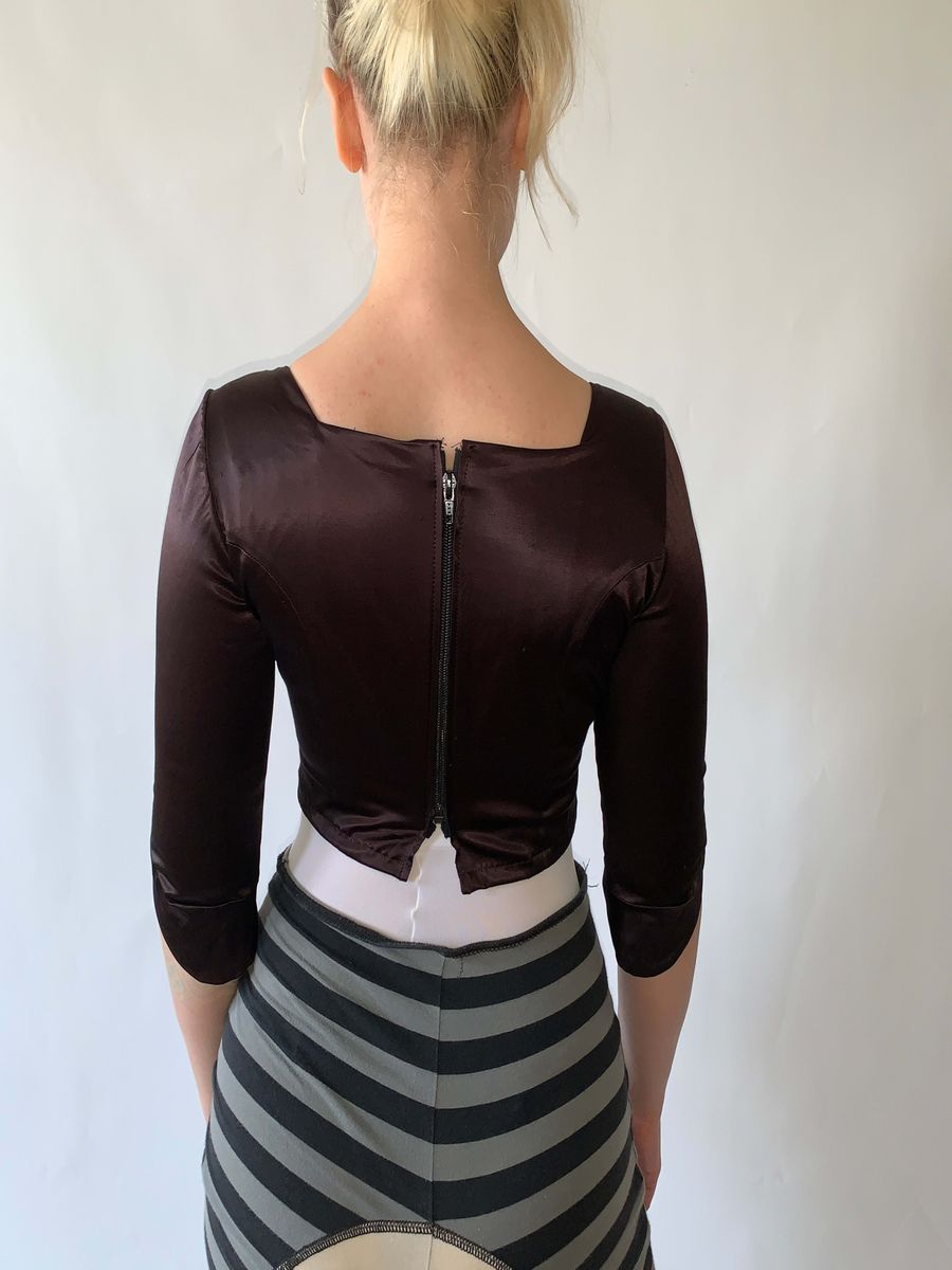 Cafe Society Vivienne Westwood Satin Bow Mini Corset product image