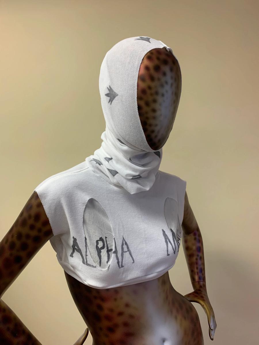 Alpha Male Top With Cotton Mesh Hood product image