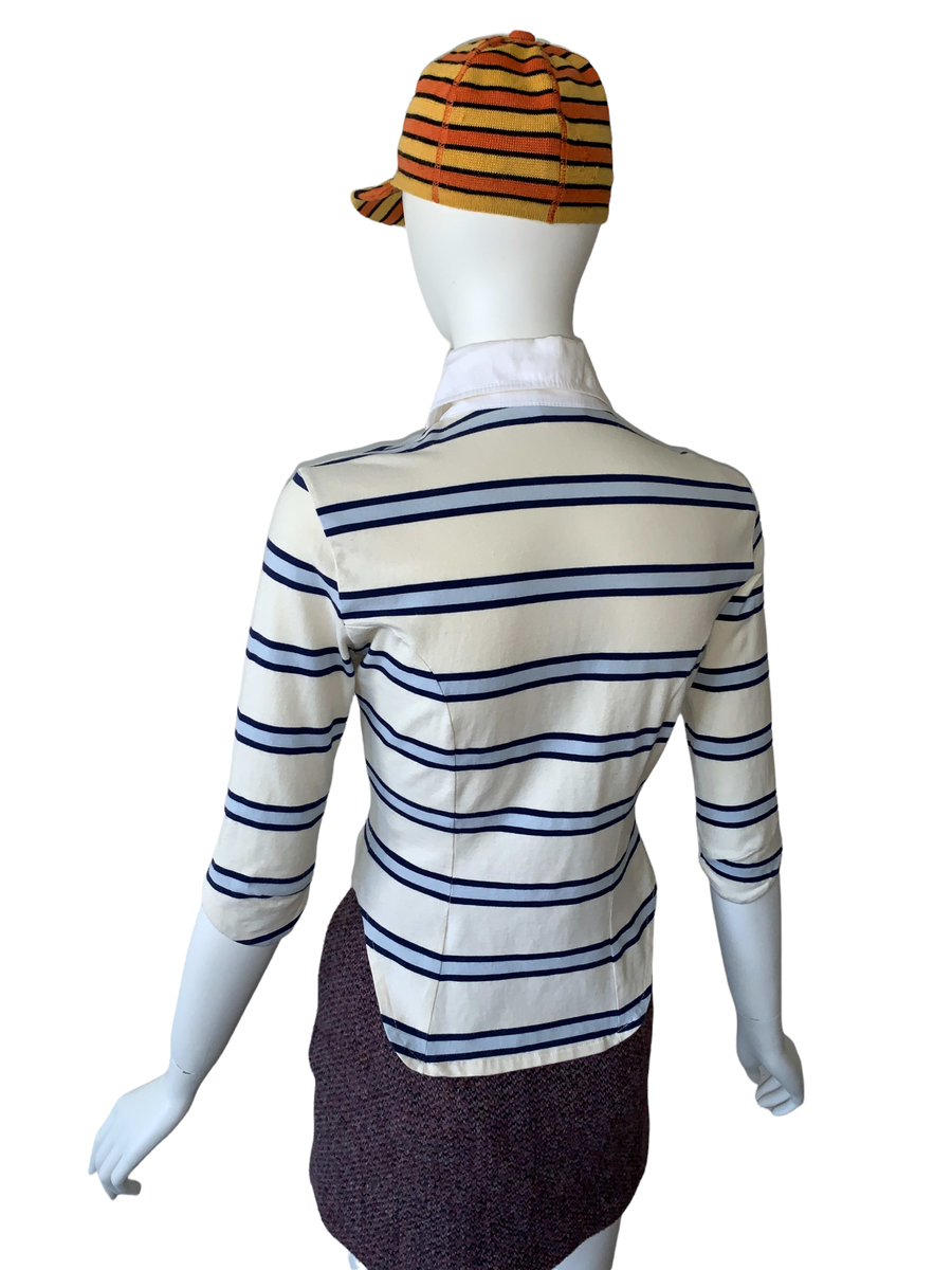 90s Vivienne Westwood Striped Polo product image