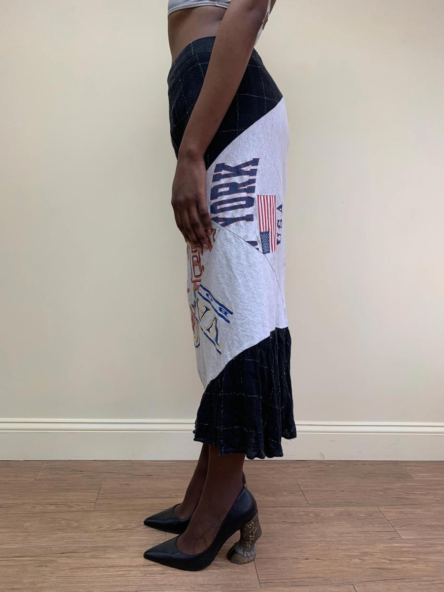 20471120 Patchwork "Recycouture" Skirt product image