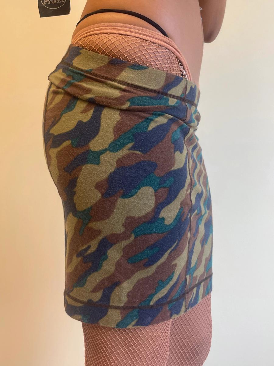 1988 Chantal Thomass Camo Skirt product image