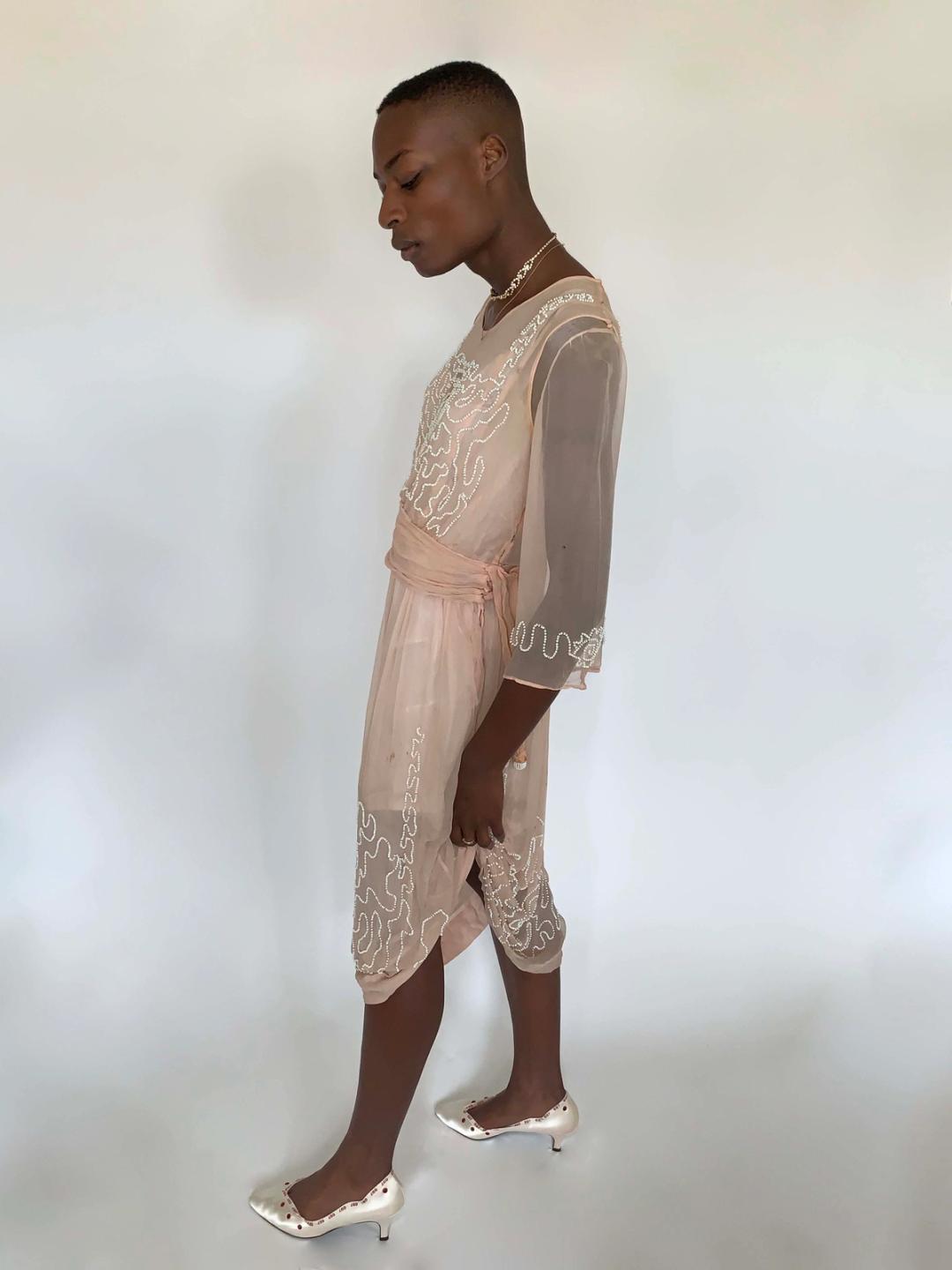 1919 Beaded Drop Waist Dress 1919 Beaded Drop Waist Dress