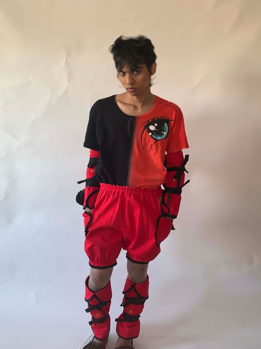 Takuya Angel Red & Black Ensemble product image