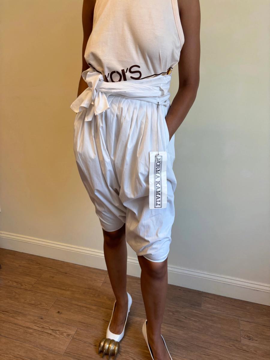 1980s Norma Kamali Bloomer Shorts  product image