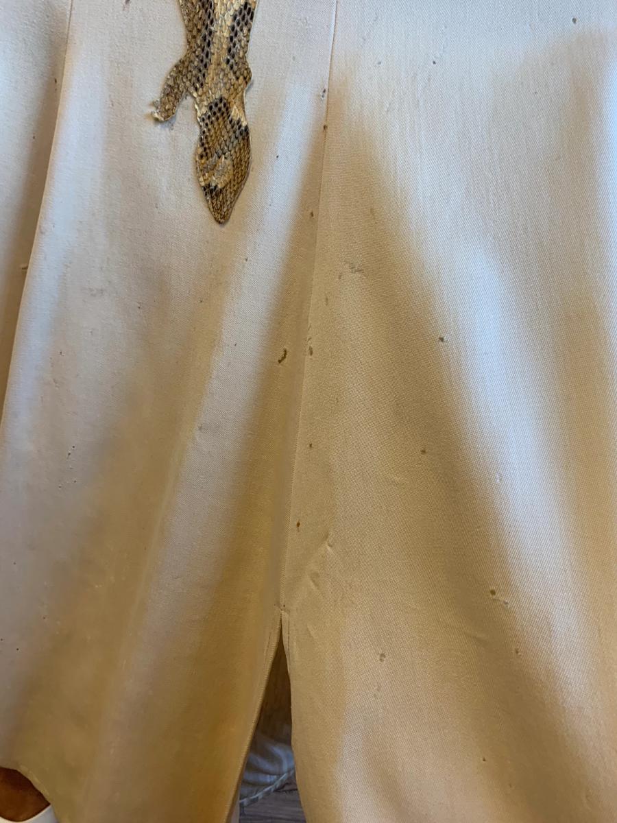 Bill Gibb Lizard Cutout Skirt product image