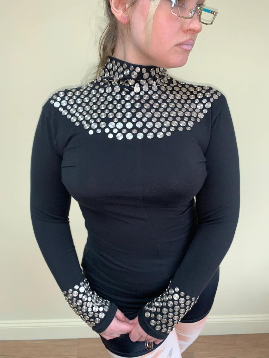 Vintage Norma Kamali Studded Top product image