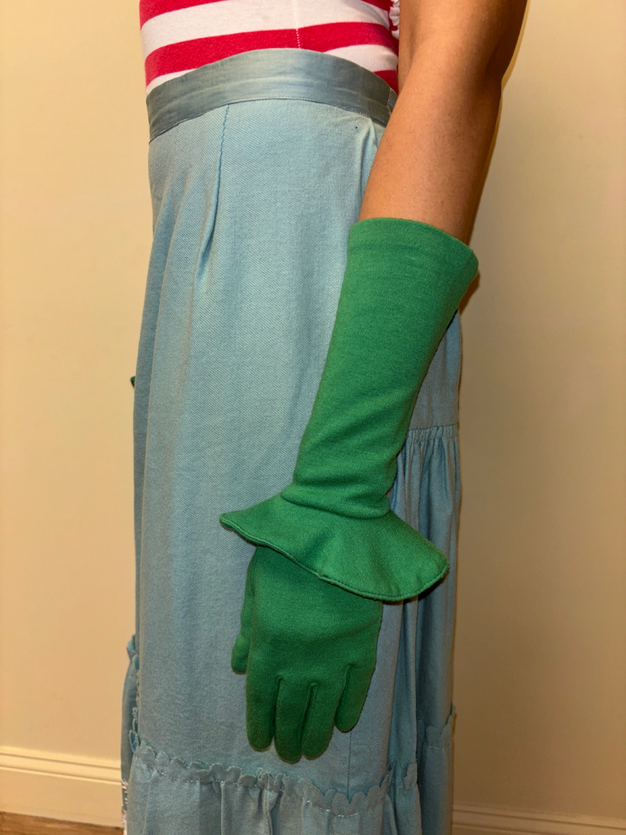 Vintage Chantal Thomass Green Gloves product image
