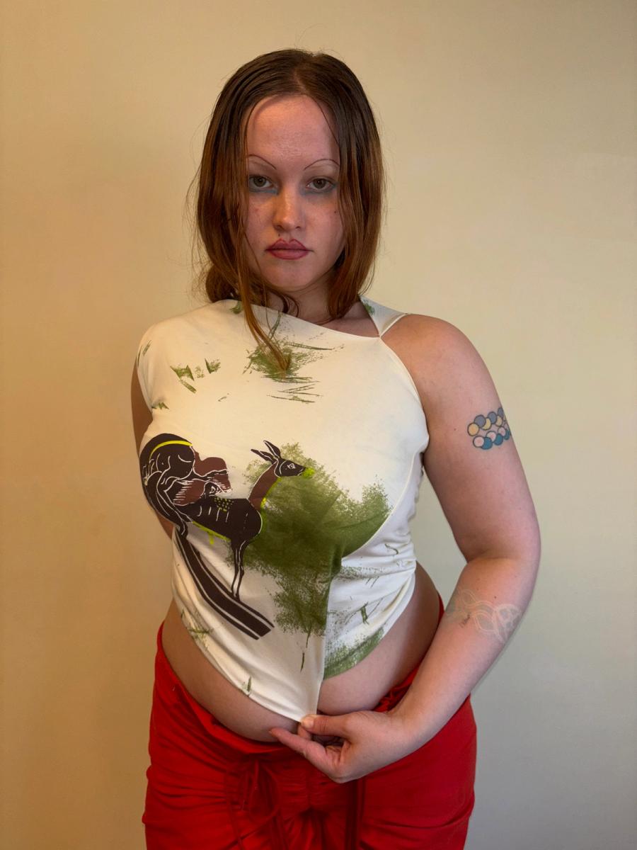 Vivienne Westwood SS 2000 Bestial Grass-Stained Top product image