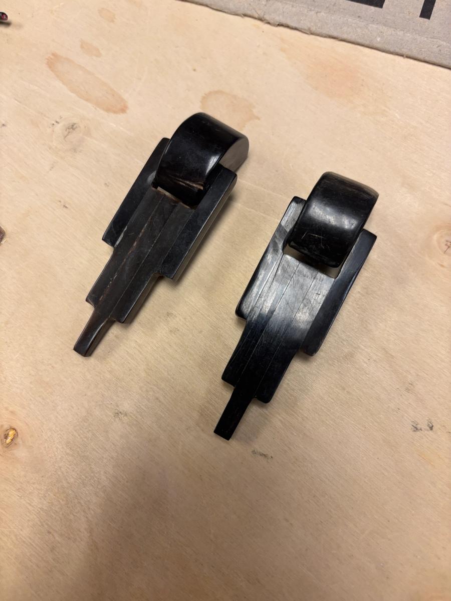 30s or 40s Bakelite Skyscraper Earrings product image