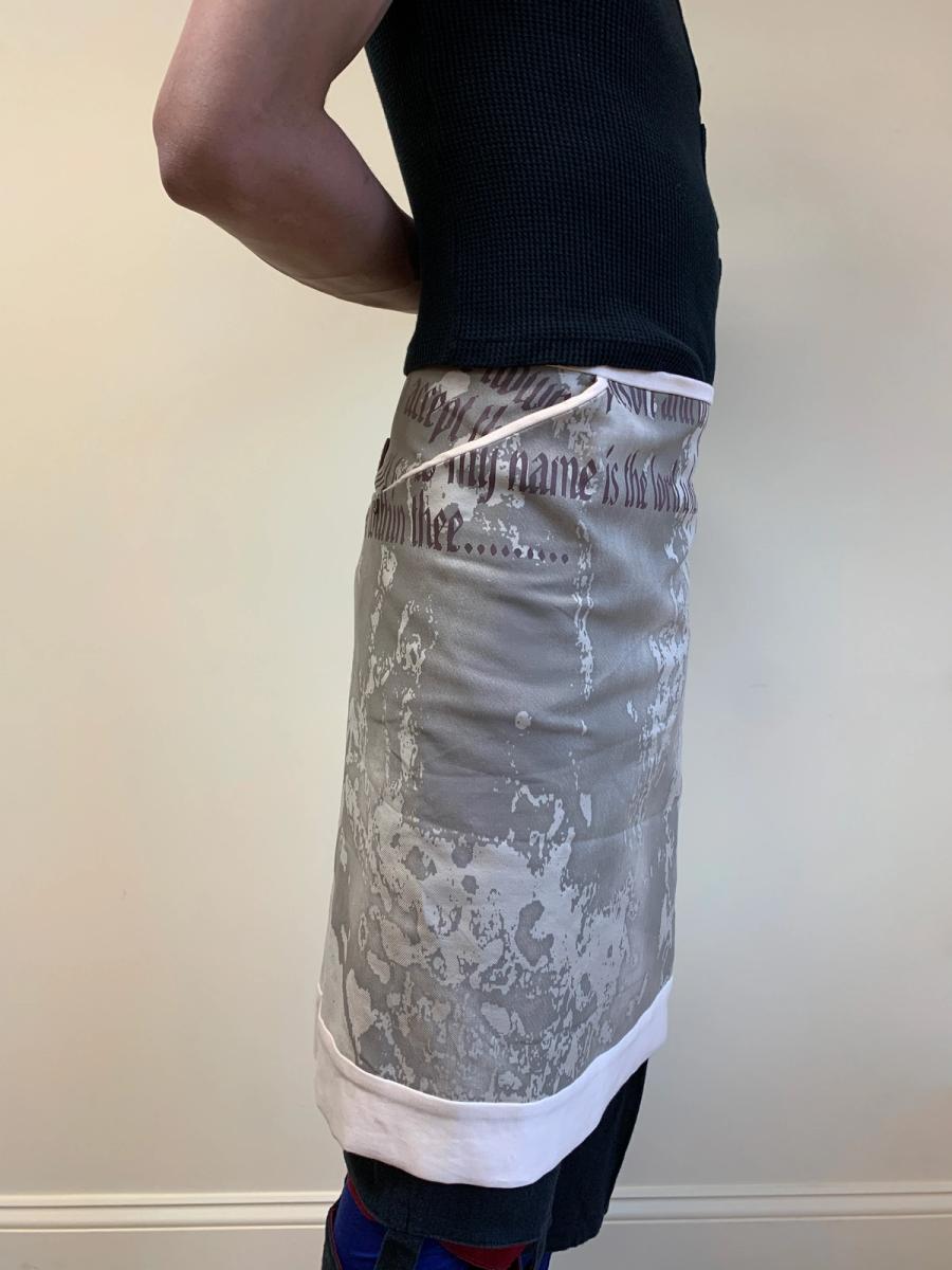 90s Beauty: Beast Wrap Skirt product image