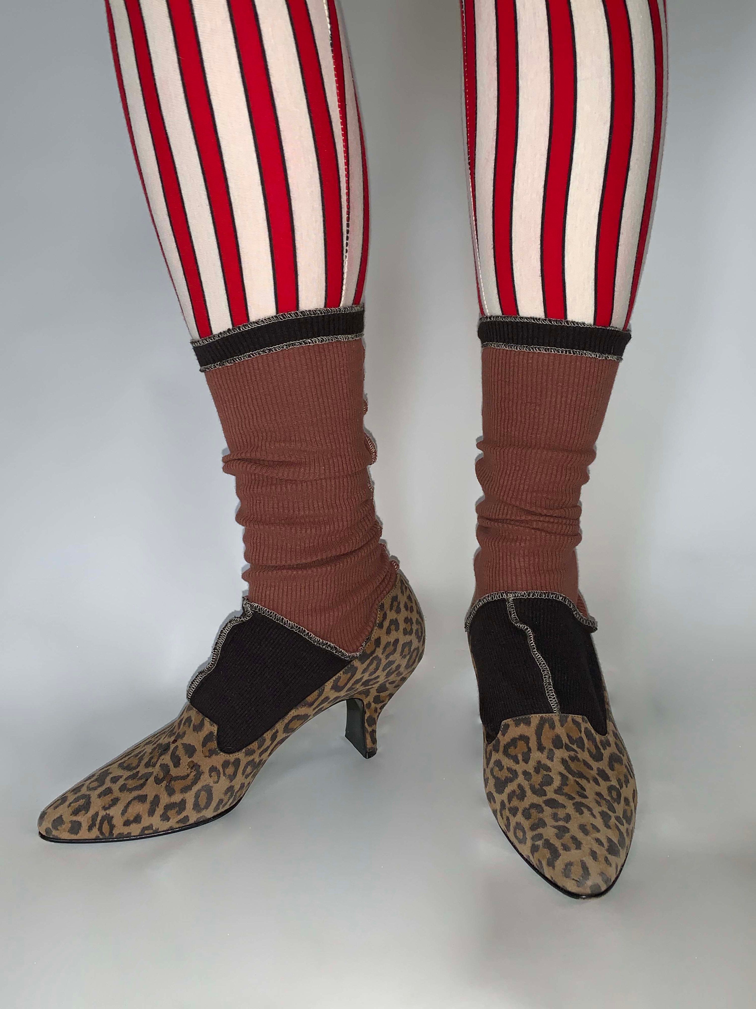 Christopher Nemeth Multicolored Exposed Seam Socks