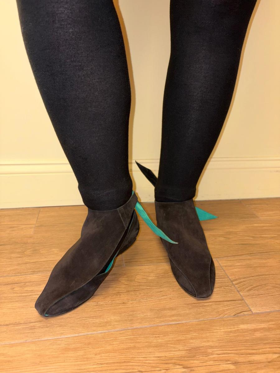 80s Flat Shoes with Ankle Straps product image