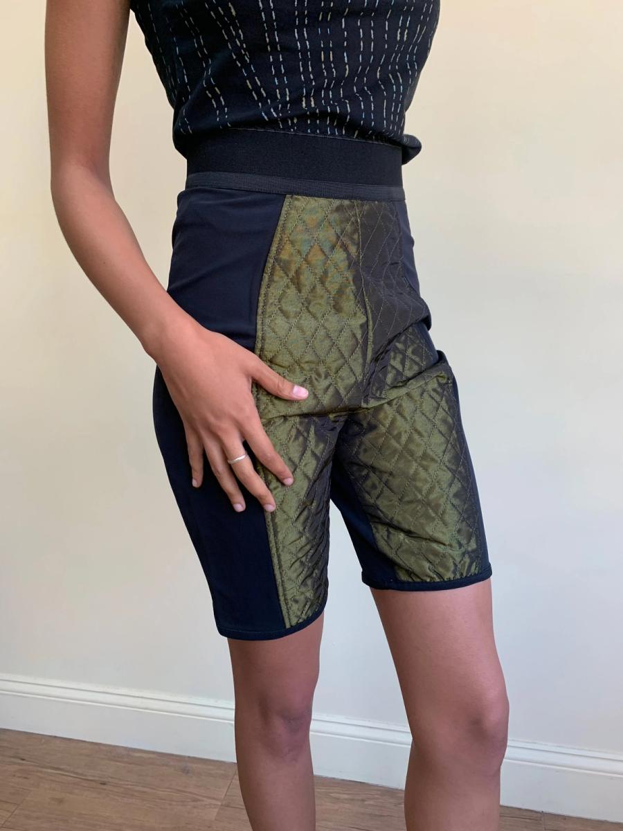 90s Jean-Paul Gaultier Quilted Shorts