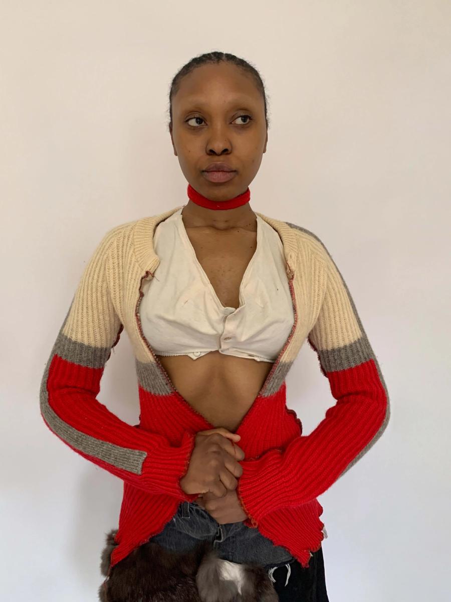 90s Xuly Bët Patchwork Sweater product image
