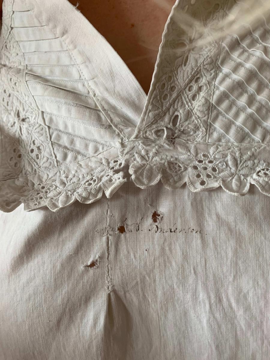 Antique Victorian Chemise with Inscription product image