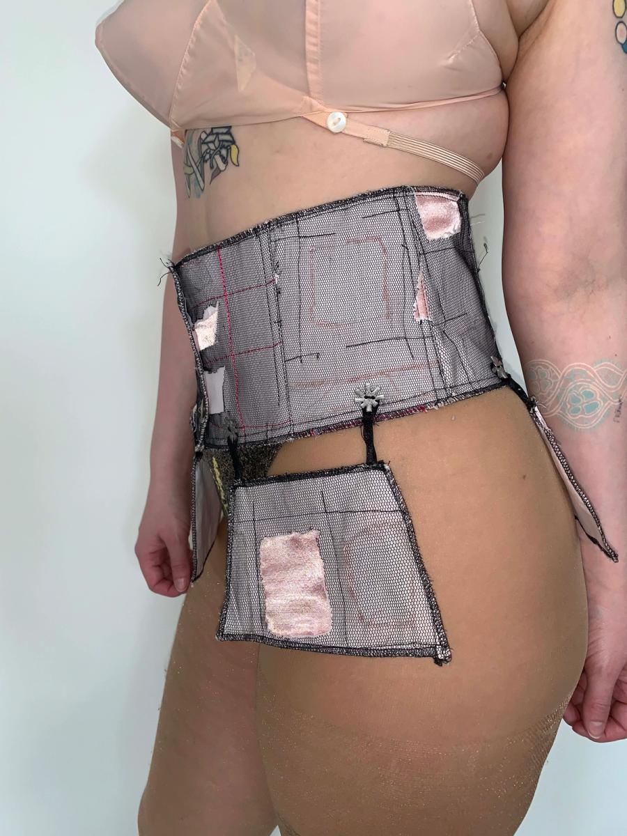 Biche de Bere Patchwork Corset product image