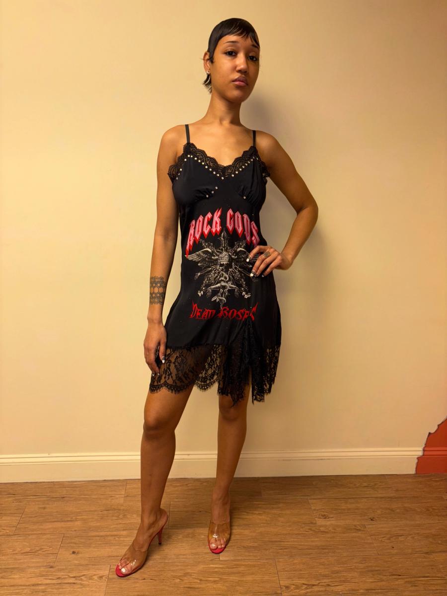 John Richmond Rock Gods Slip Dress product image