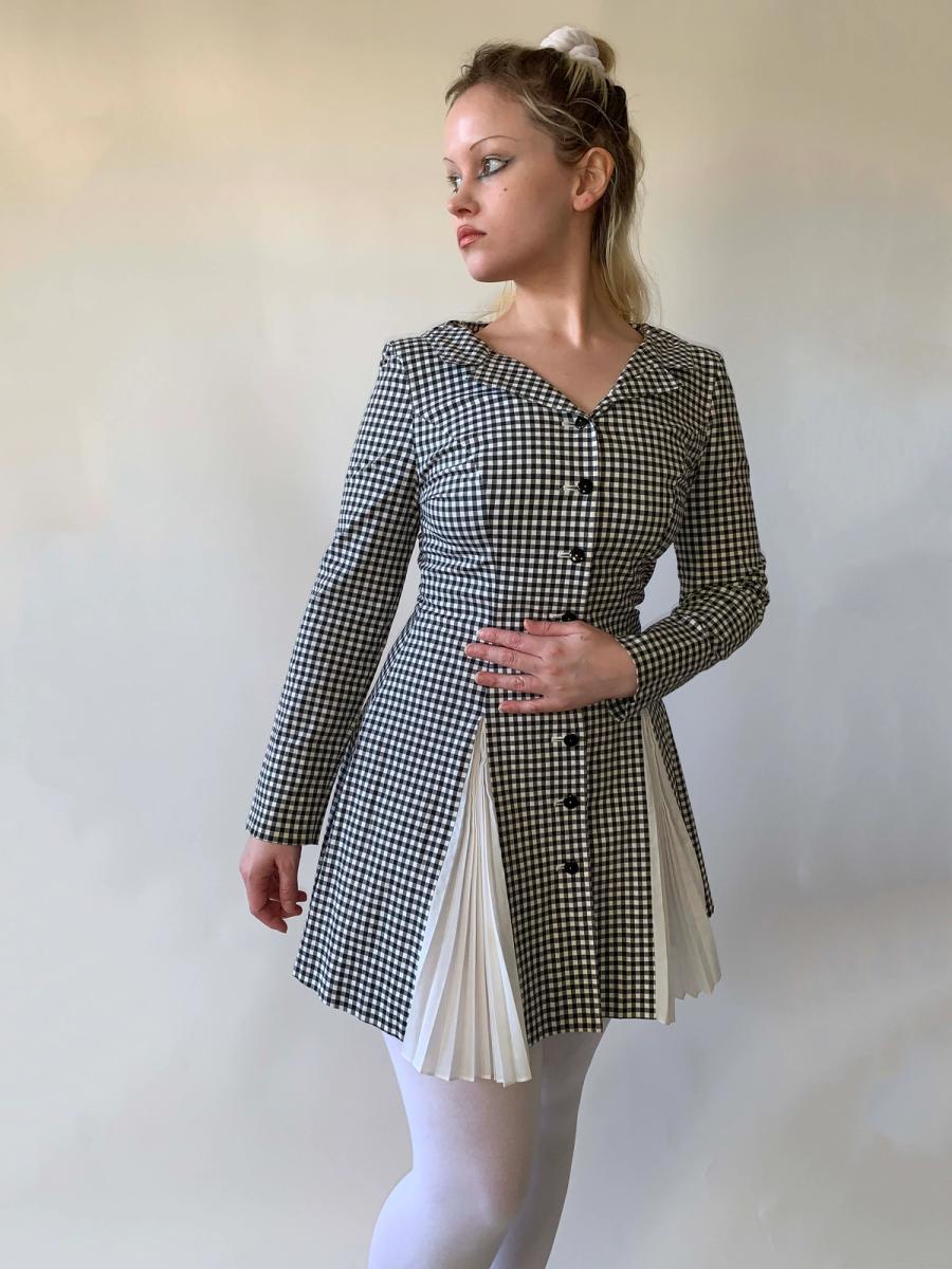 Chantal Thomass Gingham Jacket Dress product image