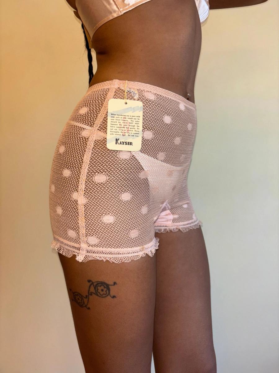1940s Stretch Mesh Lace Short  product image