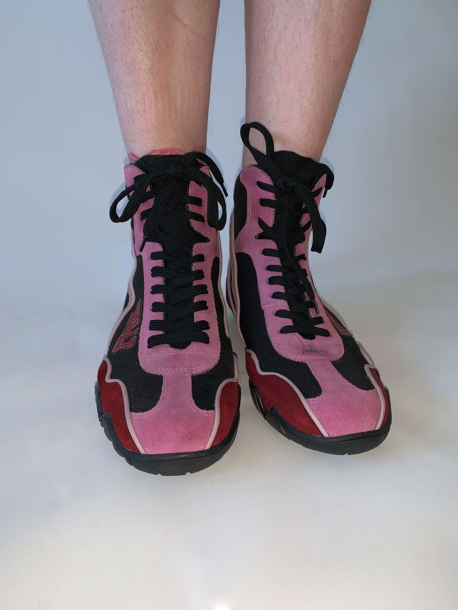 Walter Van Beirendonck W.&L.T. Wrestling Sneakers product image